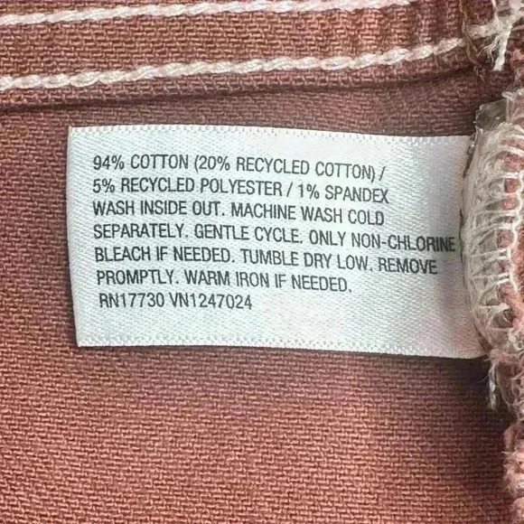 Women's Denim Cargo Mini Skirt Wild Fable color brown - Picture 13 of 16